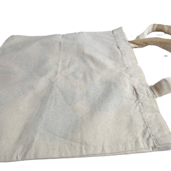 Mickey Mouse Tote Canvas Bag Disney 14x14 Reusable Shopping Grocery Xmas NWOT - Picture 2 of 6